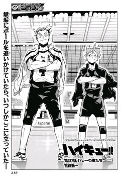 Haikyuu Volleyball Manga