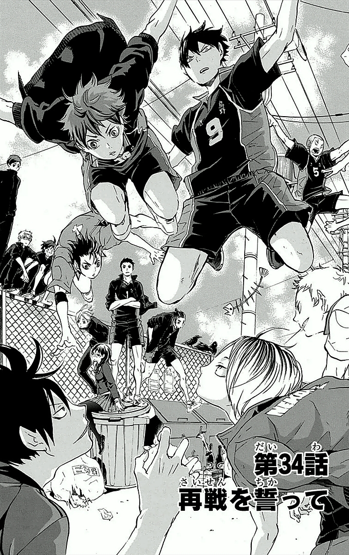 Haikyuu!!, Chapter 298 - Guide - Haikyuu!! Manga Online