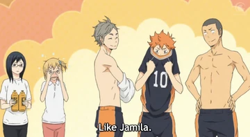 Hinata as Jamila