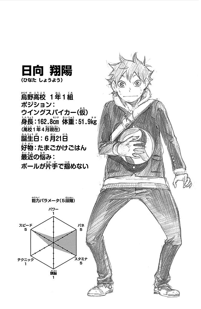 User Blog Rozzapanda Character Statistics Haikyu Wiki Fandom