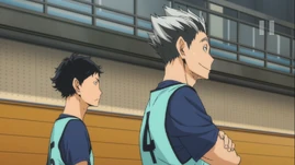 Keiji Akaashi y Kotaro Bokuto