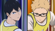 Kageyama and Tsukishima s4-e7-2