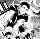 In the magazine version, the author mistakenly put Nishinoya to the right of Daichi when the latter was receiving Oikawa's serve. However, based on the current rotation, he should have been on the left. The author fixed this mistake and stated that in a real game, this would be a 'positional foul'.[3]