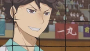 Oikawa molesto por el atrevimiento de Kageyama