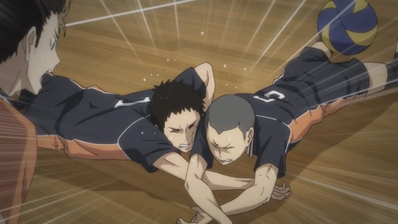 Haikyuu Season 2 - Sawamura Daichi, Kiyoko Shimizu - Episode 17