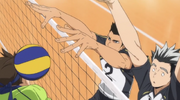 Washio and Bokuto s4-e12-1