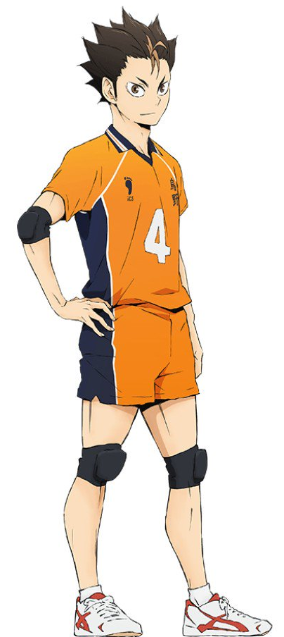 Yuu Nishinoya, Haikyuu