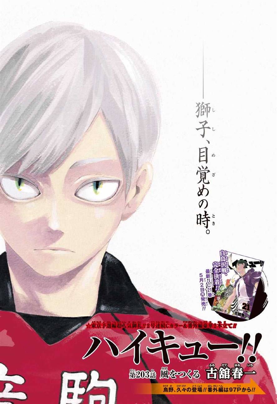Haikyuu!!, Chapter 298 - Guide - Haikyuu!! Manga Online