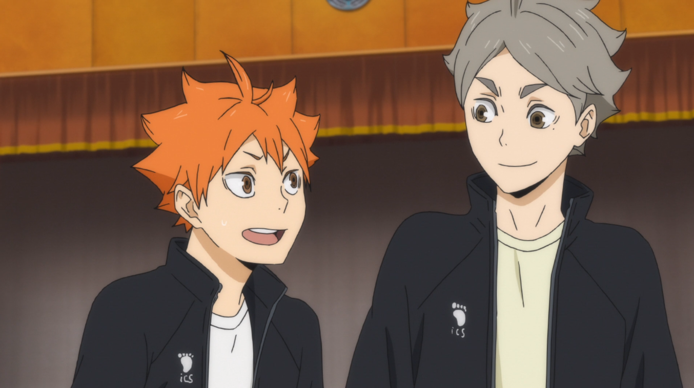 Haikyuu Season 2 - Kozume Kenma, Hinata Shoyo, Kuroo Tetsurou, Daichi  Sawamura, Sugaware Koshi - Episode 7