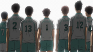 Heading out to face Karasuno in the Interhigh