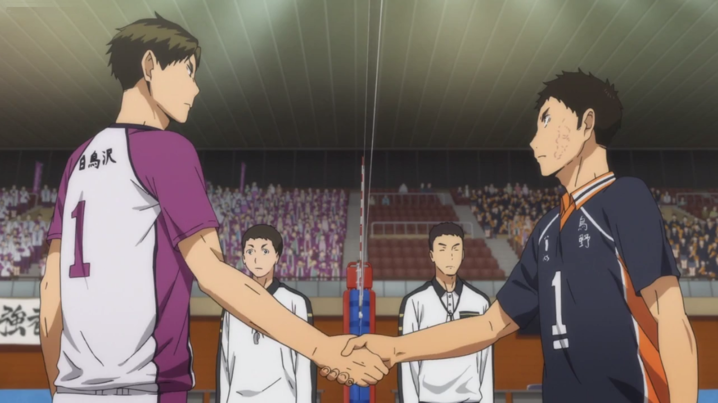 Haikyuu!! Season 3 Episode 4 #tsukishimakei #haikyuu #karasuno  #shiratorizawa #anime #manga