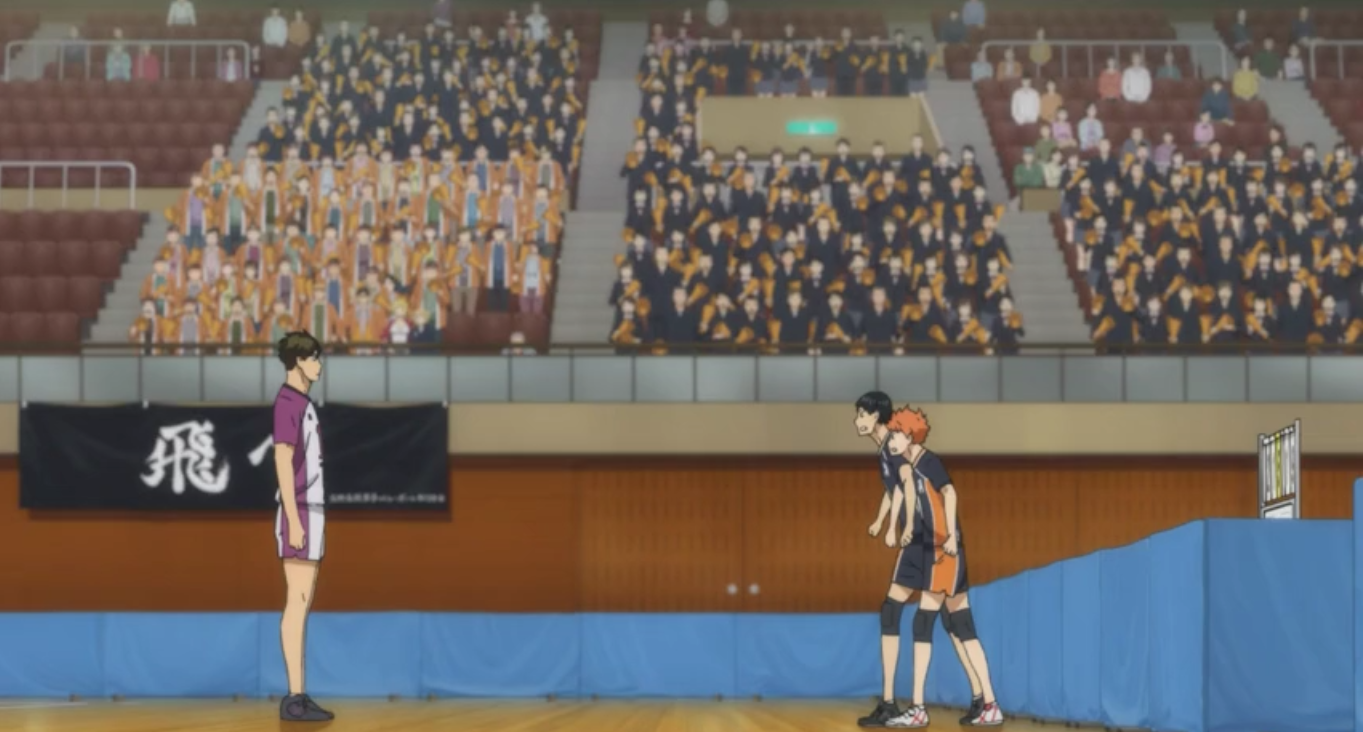 karasuno vs shiratorizawa #haikyuu #anime #animeeedit #hinita #volley