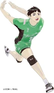 Illustration for "The Volleyball" All Star Special Match