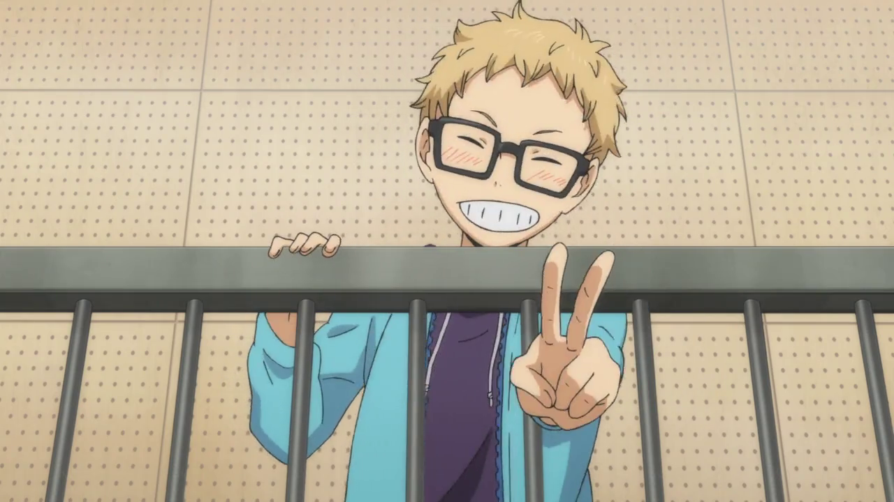 Haikyuu Season 2 - Tsukishima Akiteru - Episode 8