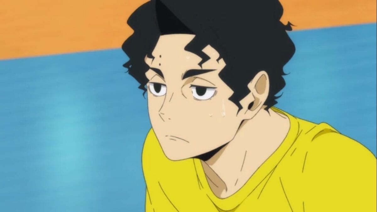 Haikyuu Brasil - Design do personagem Sakusa para a quarta