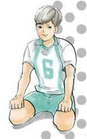 Yahaba kneeling down - end volume sketch