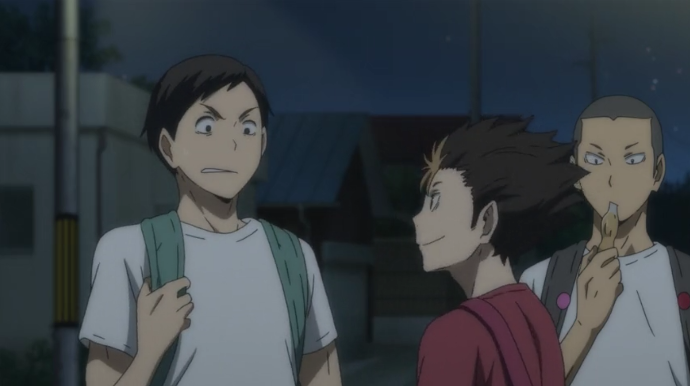 Haikyuu Season 2 - Sawamura Daichi, Kiyoko Shimizu - Episode 17