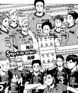 Akademia Kakugawa kontra Liceum Karasuno w eliminacjach Turnieju Wiosennego