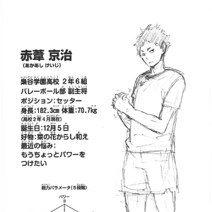 Keiji Akaashi Image Gallery Haikyu Wiki Fandom In a flashback of akaashi first joining fukurodani, bokuto was shown mispronouncing his name as akashi the first few times, which probably explains his naturally, haikyuu!! keiji akaashi image gallery haikyu