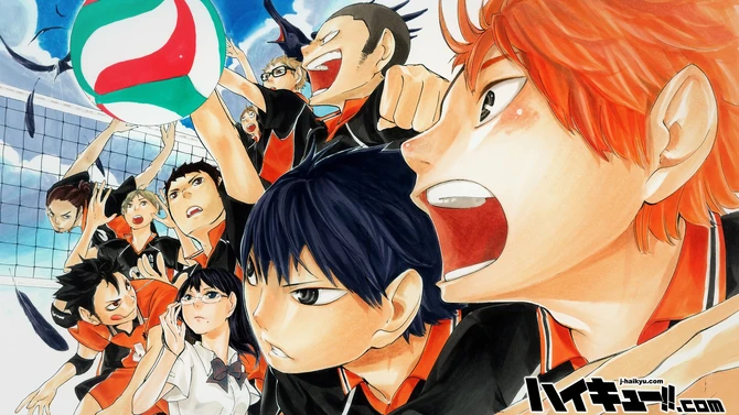 Манга "Haikyuu"