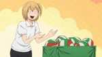 Hitoka proponuje Hinacie i Kageyamie pomoc w treningu