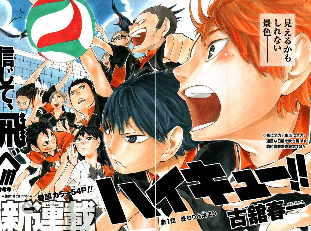 Haikyu Anime Japan Comic Series 31-44 English Manga Fly High Volleyball  Player