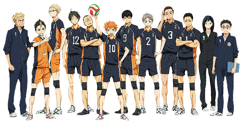 Karasuno, Haikyuu!!