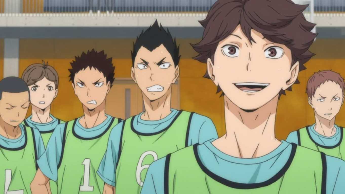 Haikyuu BR - Haikyuu Temporada 4, Episódio 6. Comparação