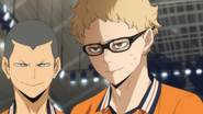 Tsukishima and Tanaka s4-e15-1