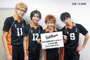 Photo of Karasuno first years