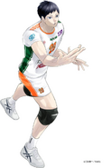 Illustration for "The Volleyball" All Star Special Match