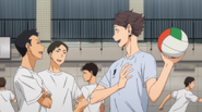 Oikawa and Iwaizumi s1-e22-1