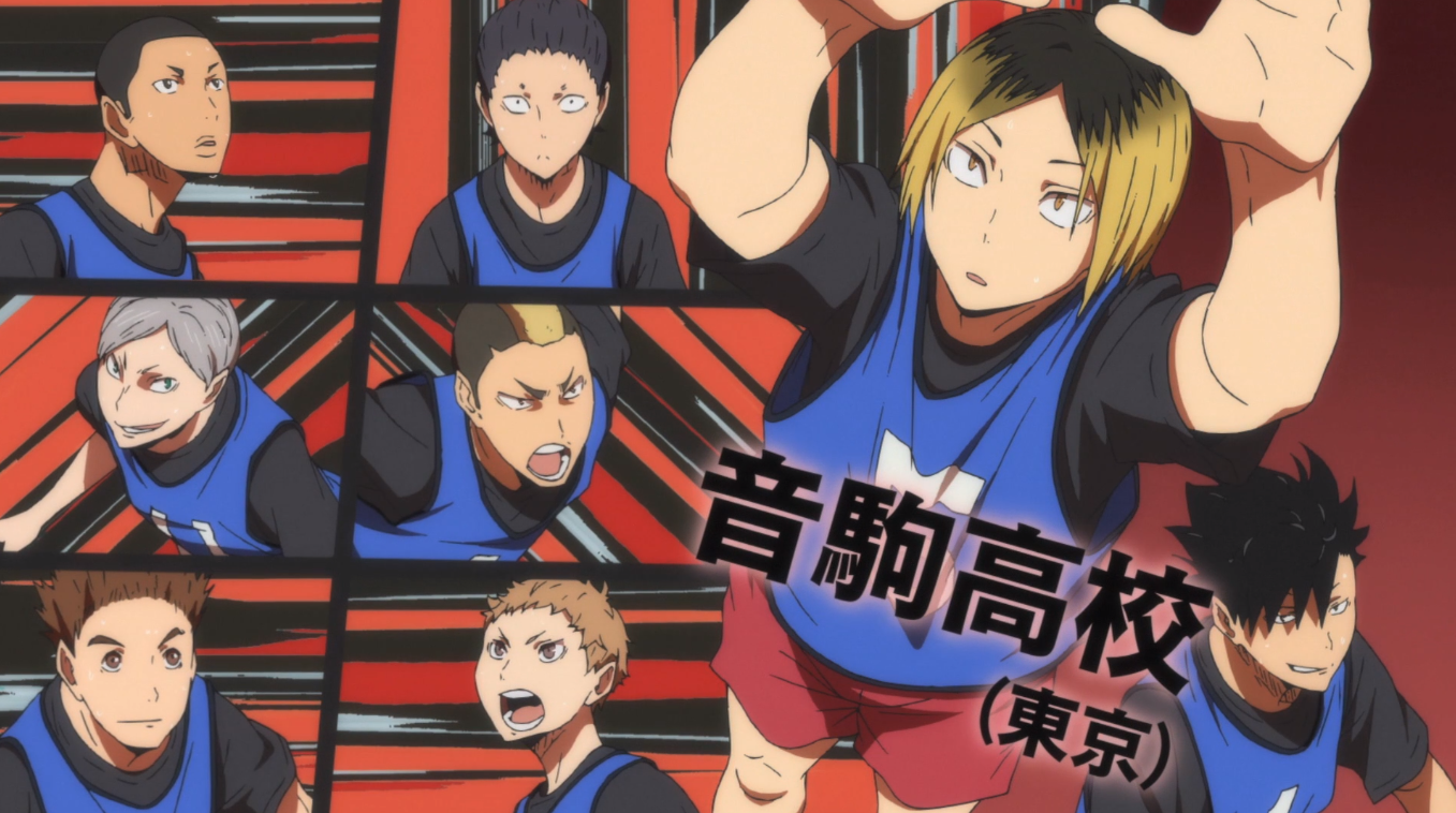 Poster Propaganda - Haikyuu - Nekoma Team - Characters - SA0562 | eBay