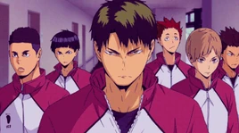 Drużyna shiratorizawa anime