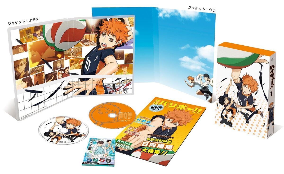 HAIKYU! TEMPORADA 3 episodios 1 a 10. DVD