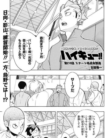 Haven T Reached The Starting Line Haikyu Wiki Fandom