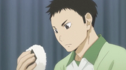 Daichi in his junior high volleyball uniform