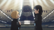 Kiyoko and Yachi s4-e10-1