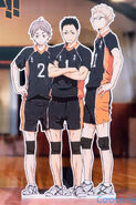 Sugawara, Daichi, and Tsukishima