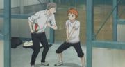 Hinata and Sugawara s1-e3-1