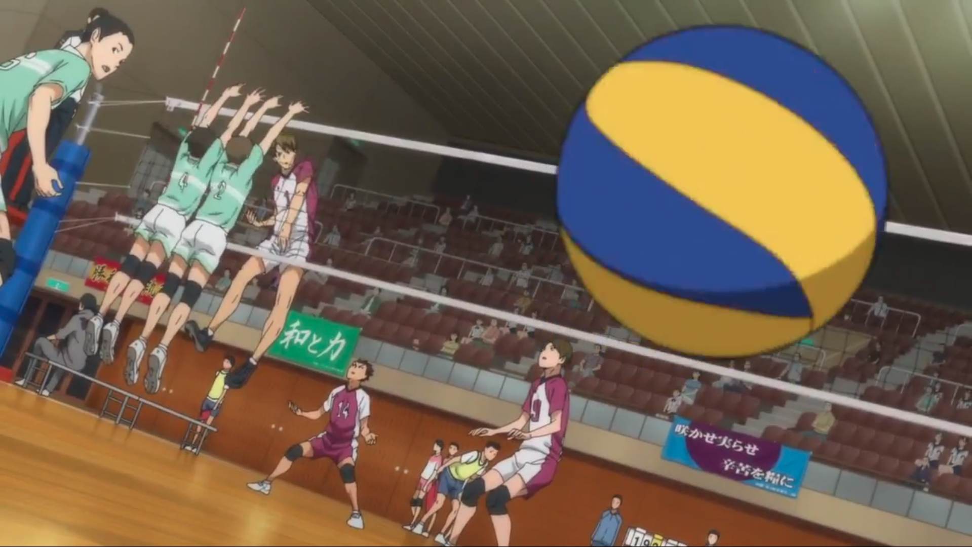 karasuno vs shiratorizawa #haikyuu #anime #animeeedit #hinita #volley