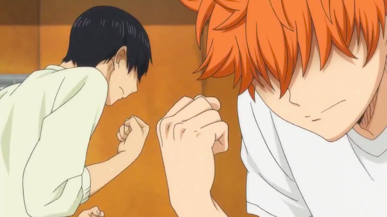 HINATA E KAGEYAMA JUNTOS! HAIKYUU Temporada 1 Episódio 2 REACT 