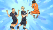 Teased by Tanaka and Nishinoya