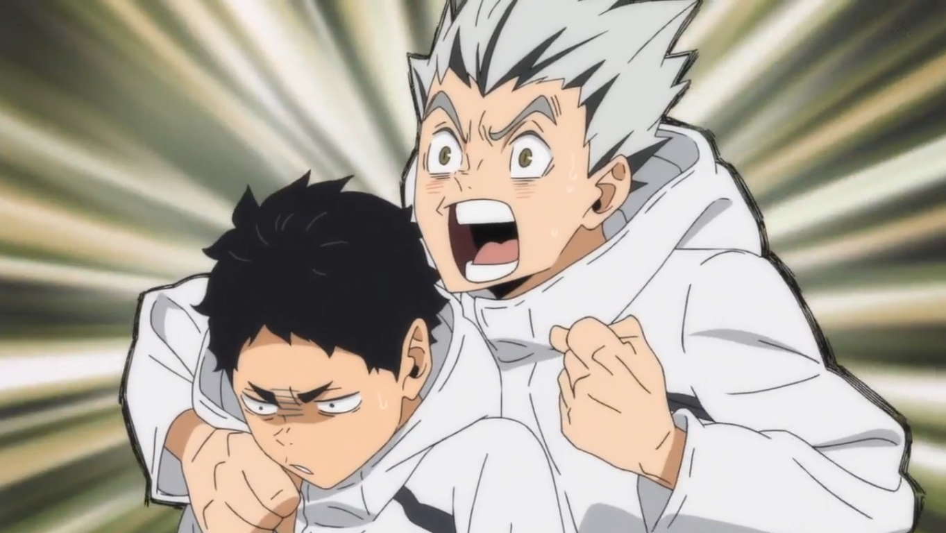 Manga reader here, haven't seen much in anime yet. Can somebody help me and  tell where I can watch this scene? I know that it was shown as flashback  when Bokuto was
