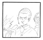 A sketch of Tanaka from his other profile.