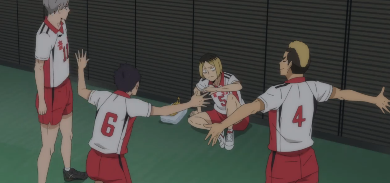 HAIKYUU!! season 4 episode 18 part 3/3 follow for more #mabboanime