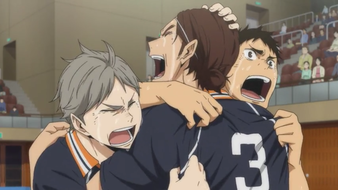 Sugawara Tries To Intimidate Inarazaki! (Haikyuu Season 4 Episode