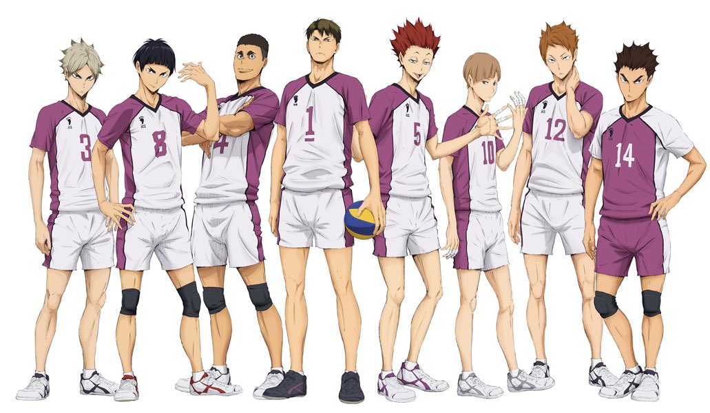 Camisa Camiseta Haikyuu Voleibol Personagens Anime