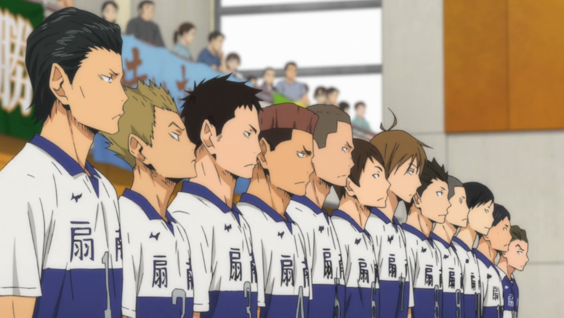 Аниме волейбол старшая школа Оугиминами: