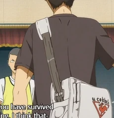 Kageyama - bag (anime)